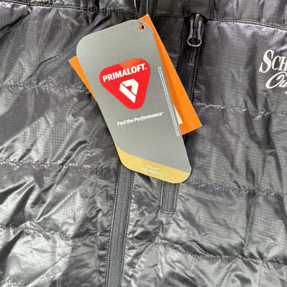 Scheels Spotter Vest Mens 2XL Black Primaloft Ripstop Puffer Full Zip NWT $99 - Picture 3 of 12